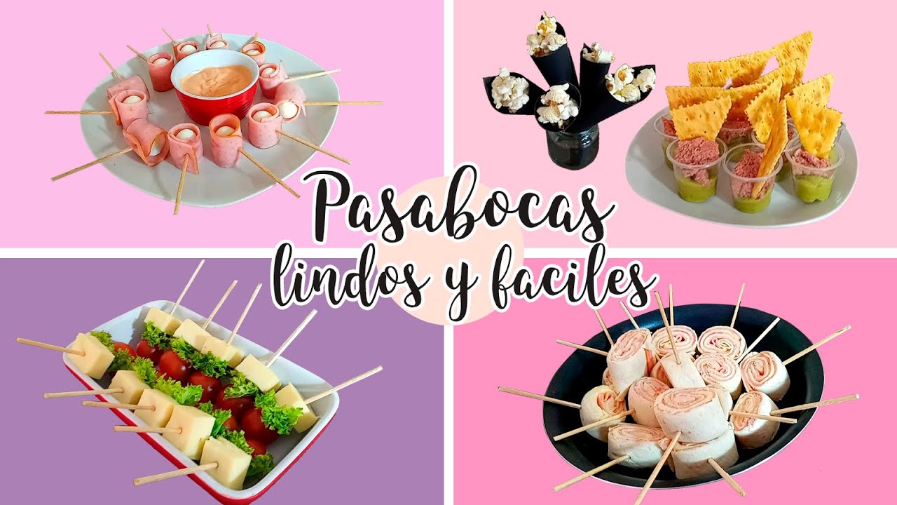 10 ideas de snacks para llevar a una comida de picoteo
