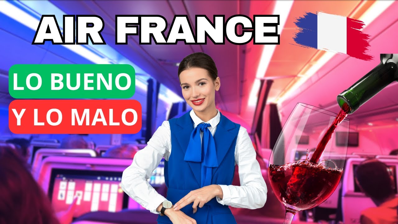 Air France sirve comida en sus vuelos