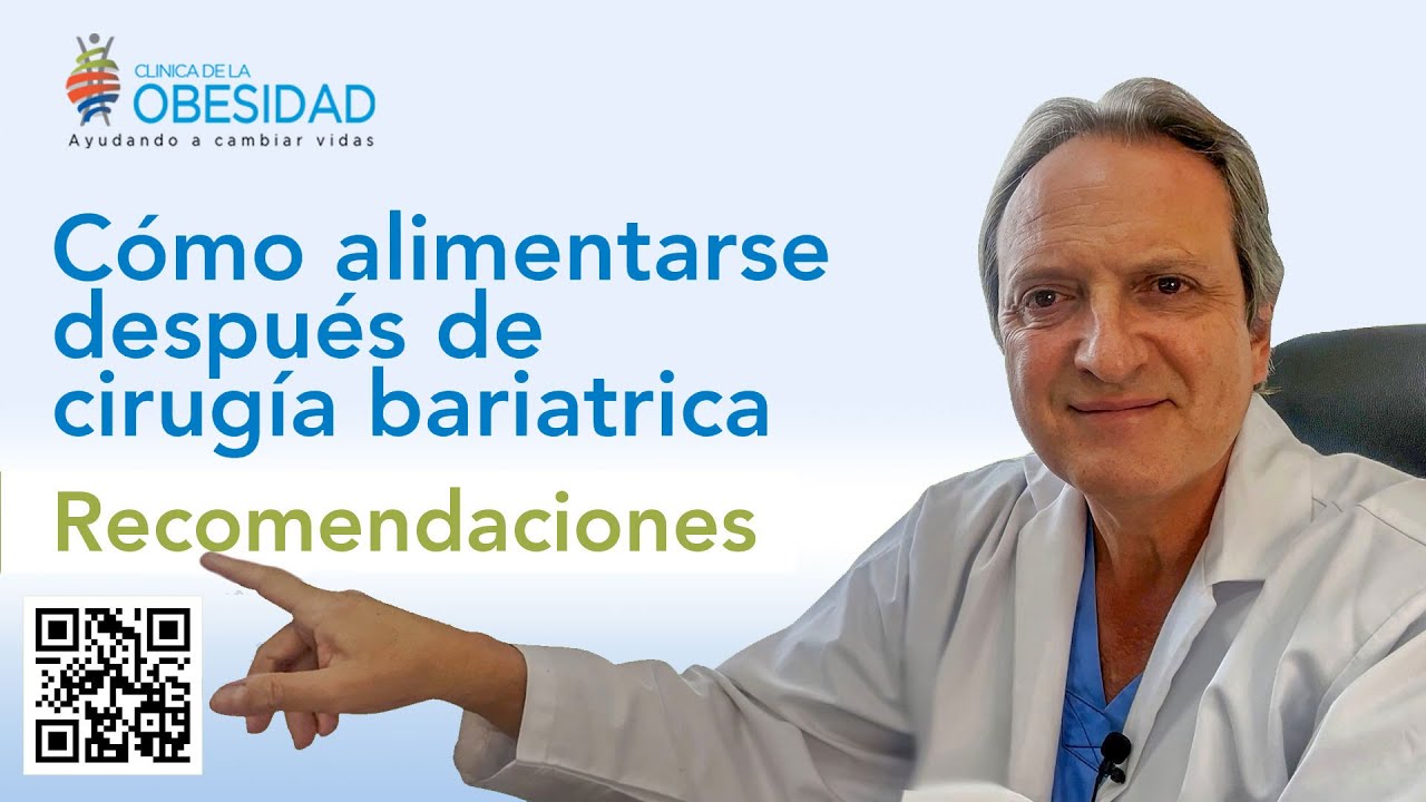 Alimentación saludable tras manga gástrica