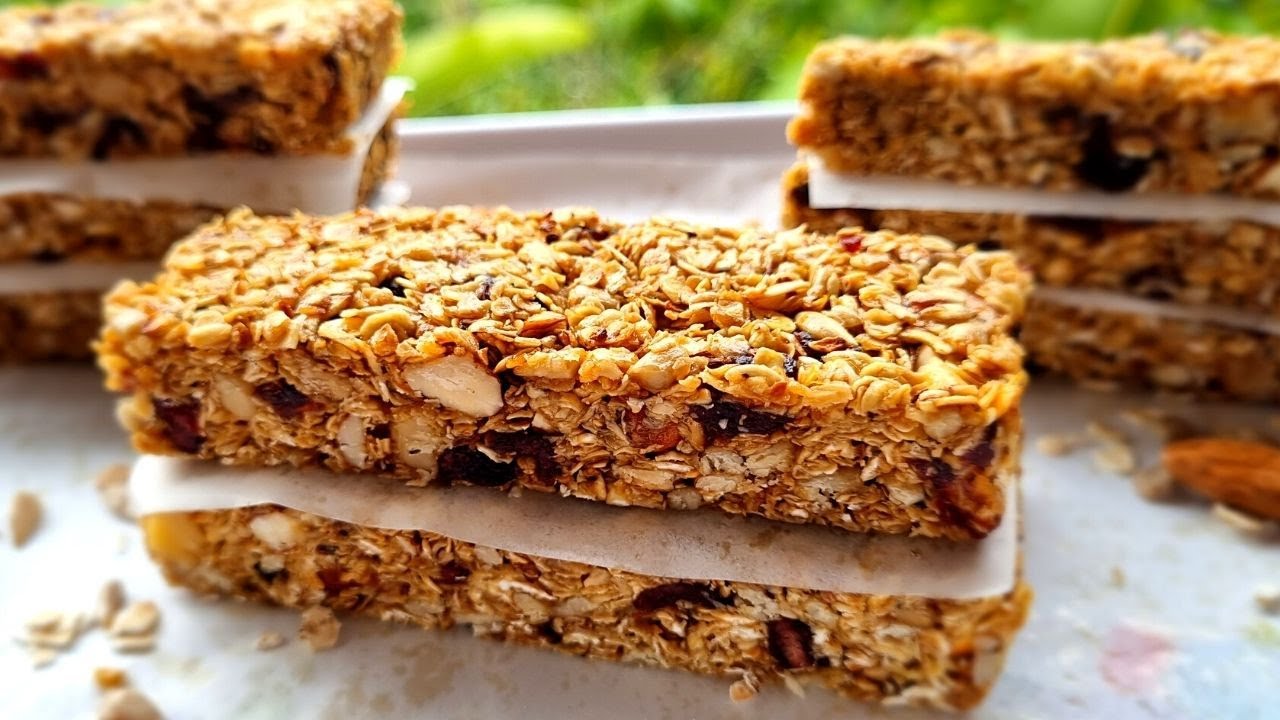 Barritas saludables para una dieta equilibrada