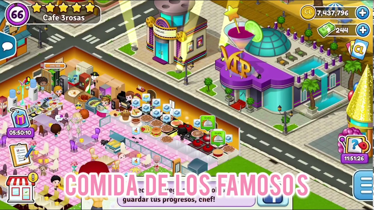 Cafeland: La comida favorita de los famosos