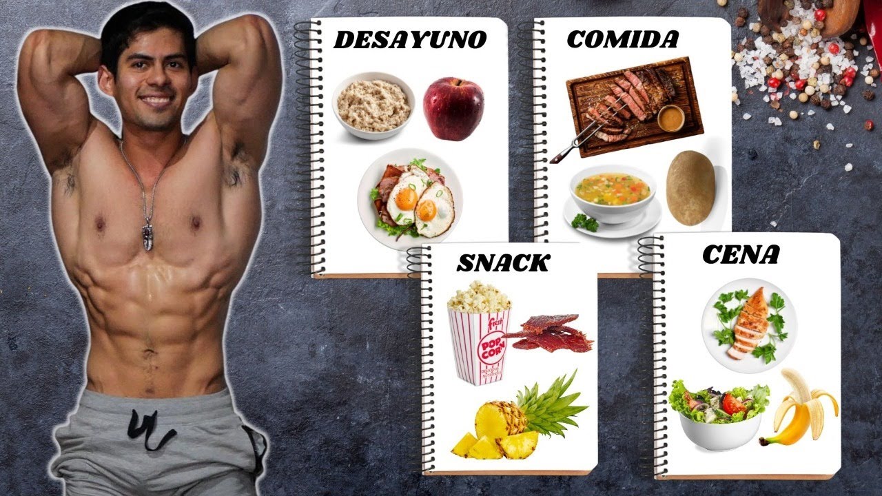 Comida balanceada para bajar de peso y aumentar masa muscular