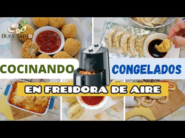 Comida congelada deliciosa para freidora de aire