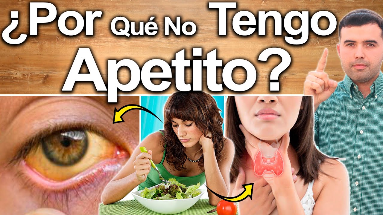 Cómo superar la pérdida de apetito y el asco a la comida