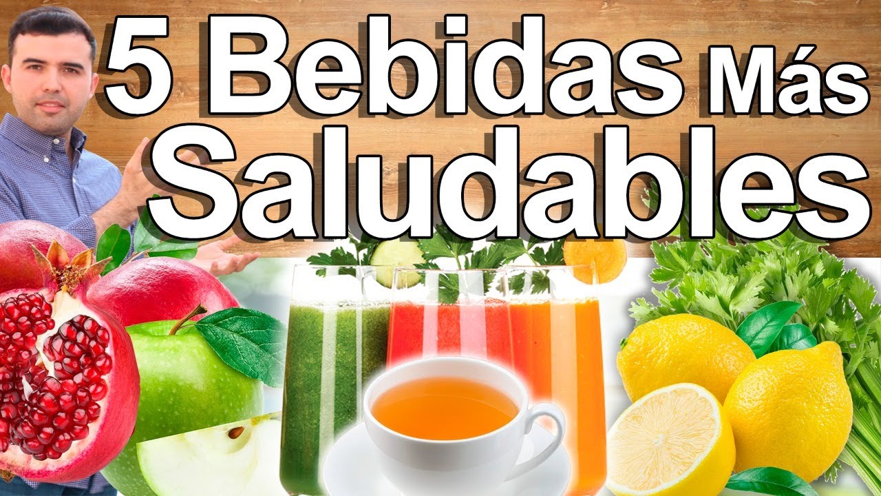 Complementa tu comida con estas bebidas saludables