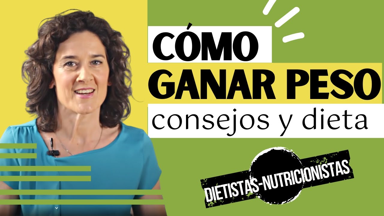 Consejos de comida para engordar de forma saludable