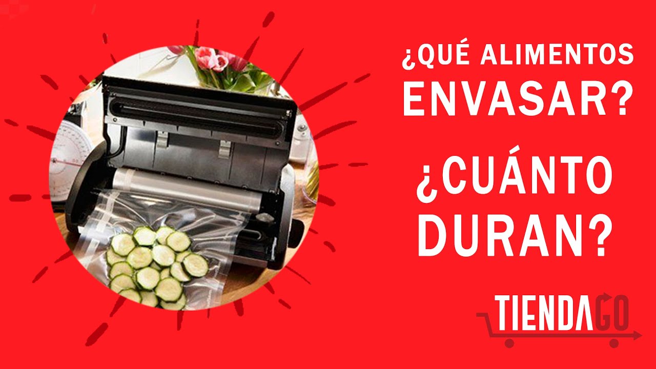 Consejos para envasar comida al vacío y conservar alimentos