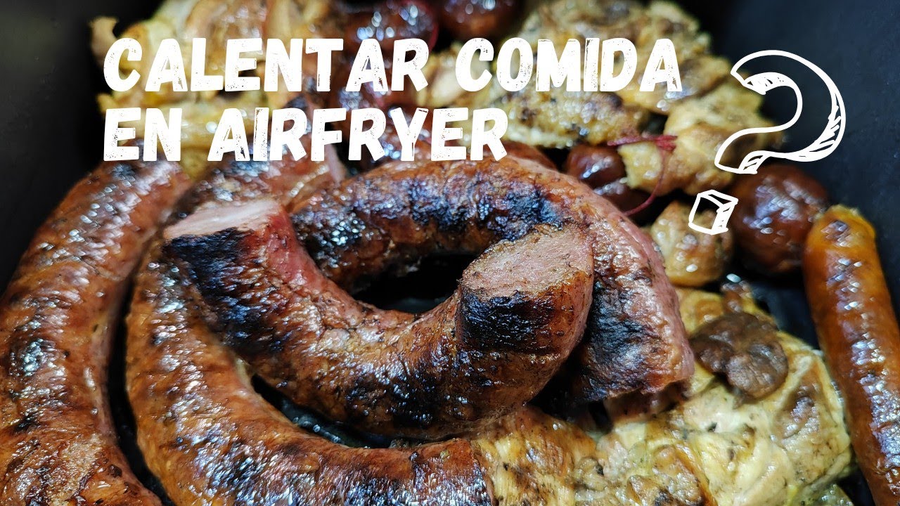 Consejos para recalentar comida en una freidora de aire