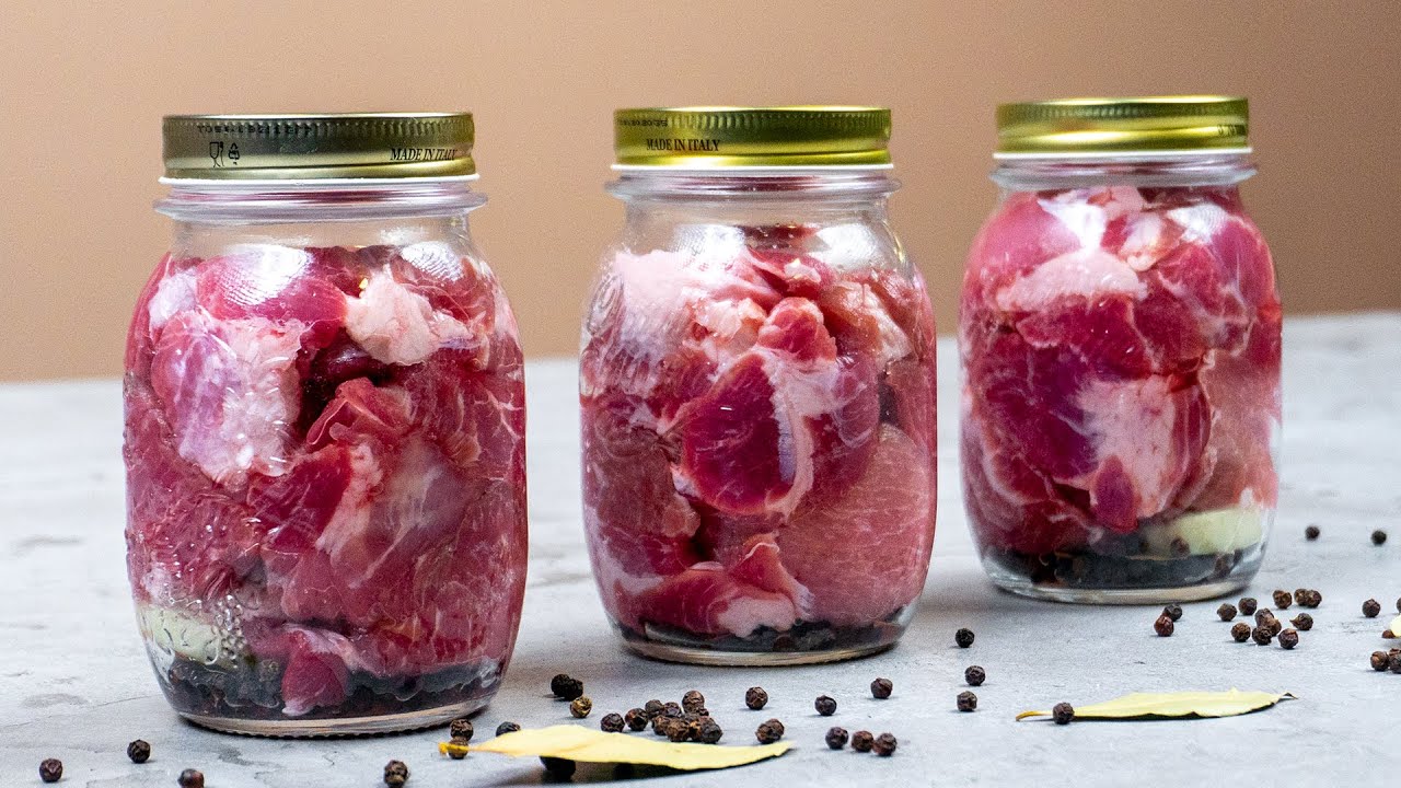 Conserva tu comida en tarros de cristal
