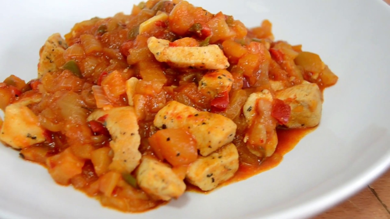 Deliciosa Comida de Berenjenas y Pollo