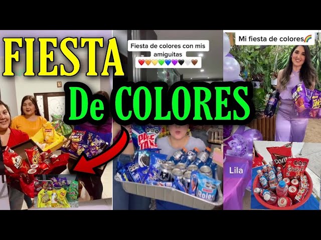 Deliciosa comida morada para una fiesta de colores