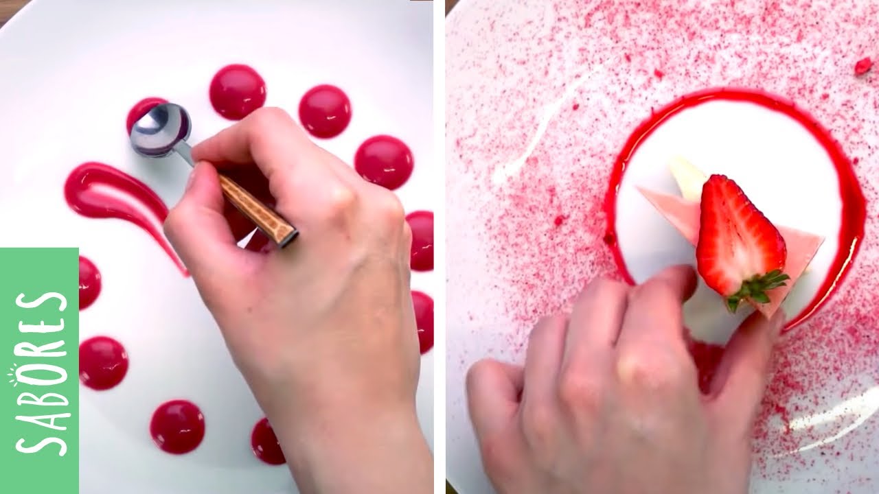 Deliciosas letras con forma de comida para decorar tus platos