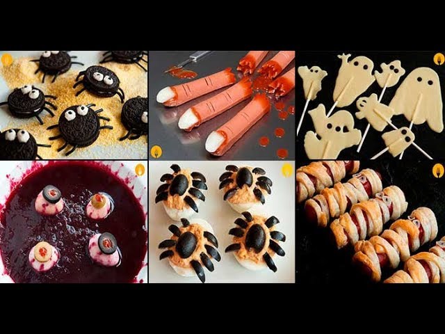 Deliciosas opciones de comida de Halloween para adultos