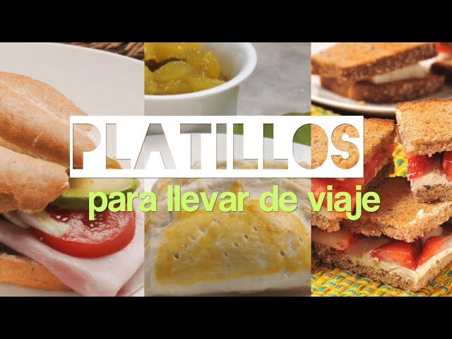 Deliciosas opciones de comida para un viaje en autobús