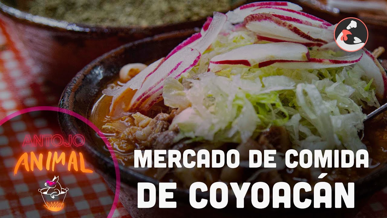 Deliciosas opciones en el mercado de comida de Coyoacán