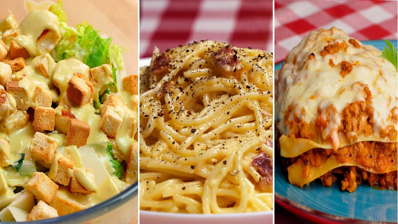 Deliciosas recetas de comida italiana fácil de hacer