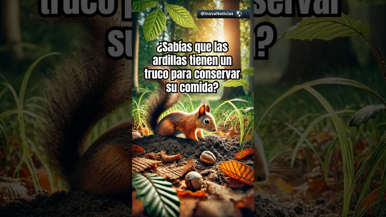 Dieta de ardillas: descubre su comida