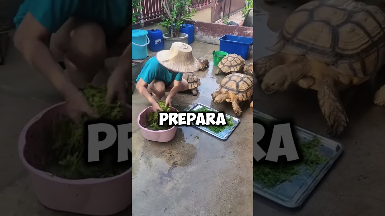 El sorprendente régimen alimenticio de las tortugas