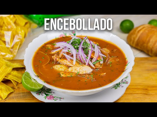 Encebollado de pescado plato típico de Ecuador