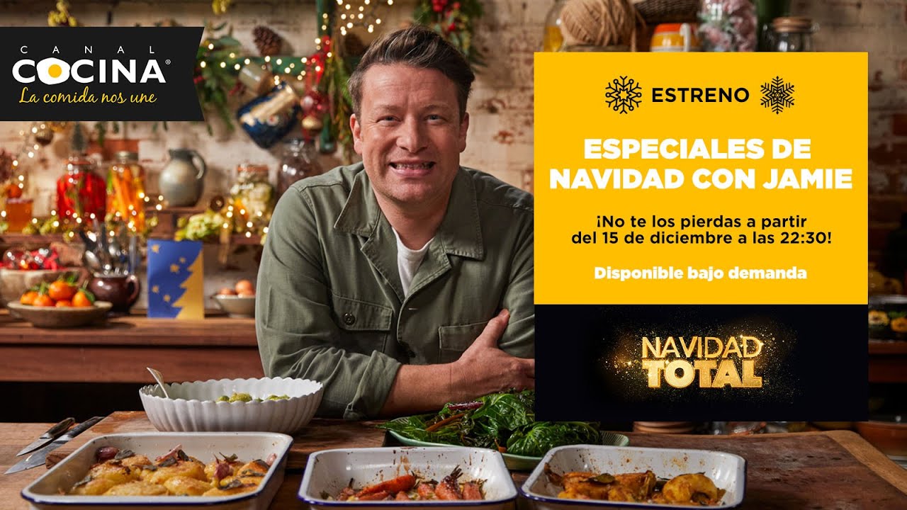 Prepara la mejor comida de Navidad con Jamie Oliver