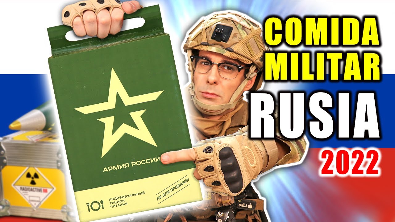 Sabores sorprendentes en la ración militar rusa