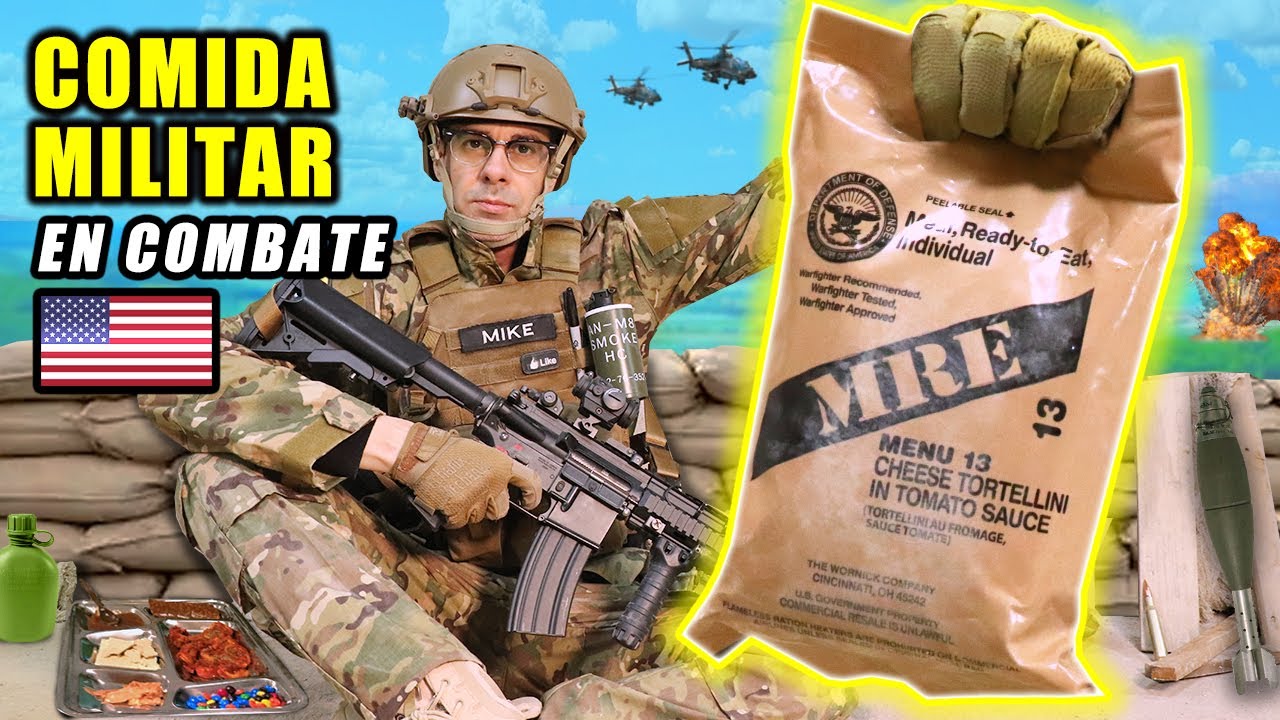 Comida militar americana: alimentación en combate