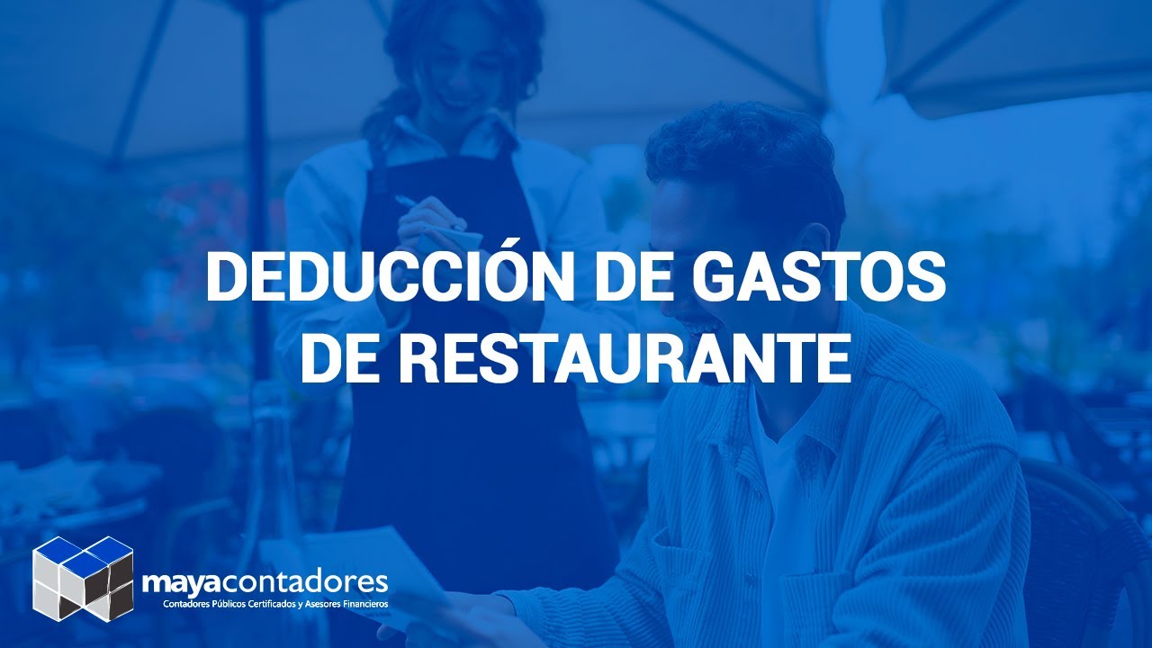 Deducción de gastos de comida en impuestos