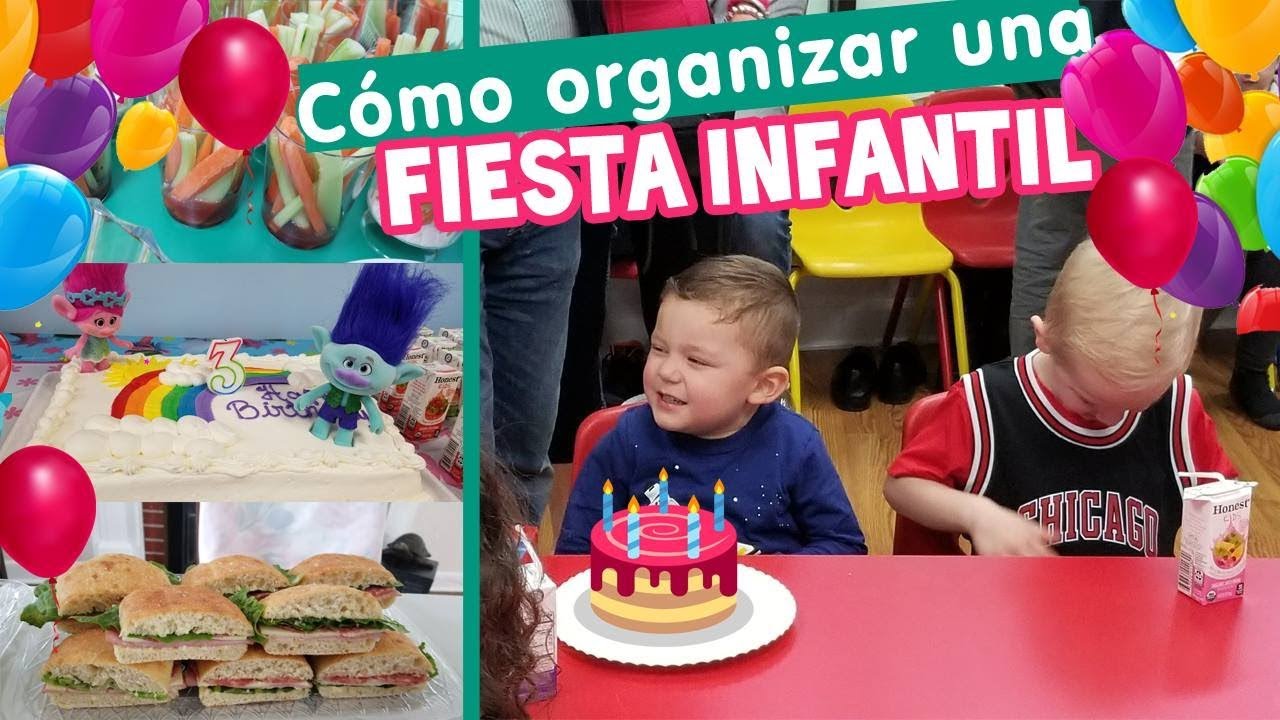 Deliciosa Comida para Dar en una Fiesta Infantil