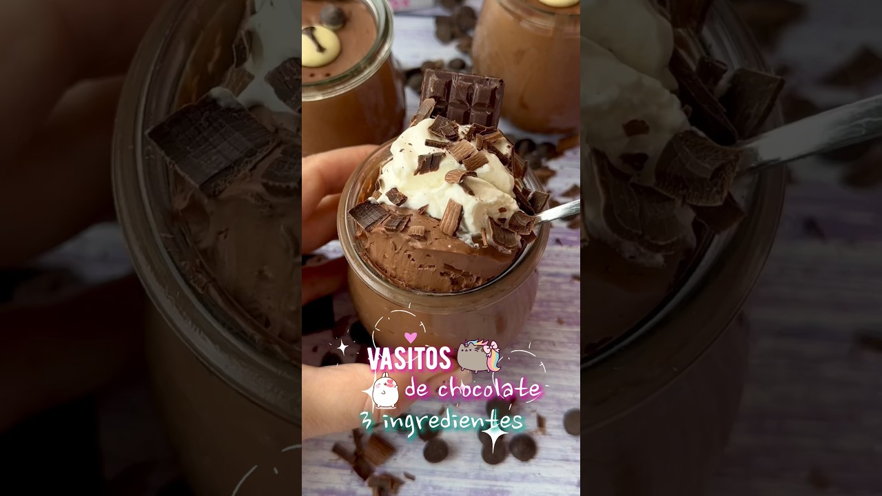 Deliciosa comida con sabor a chocolate