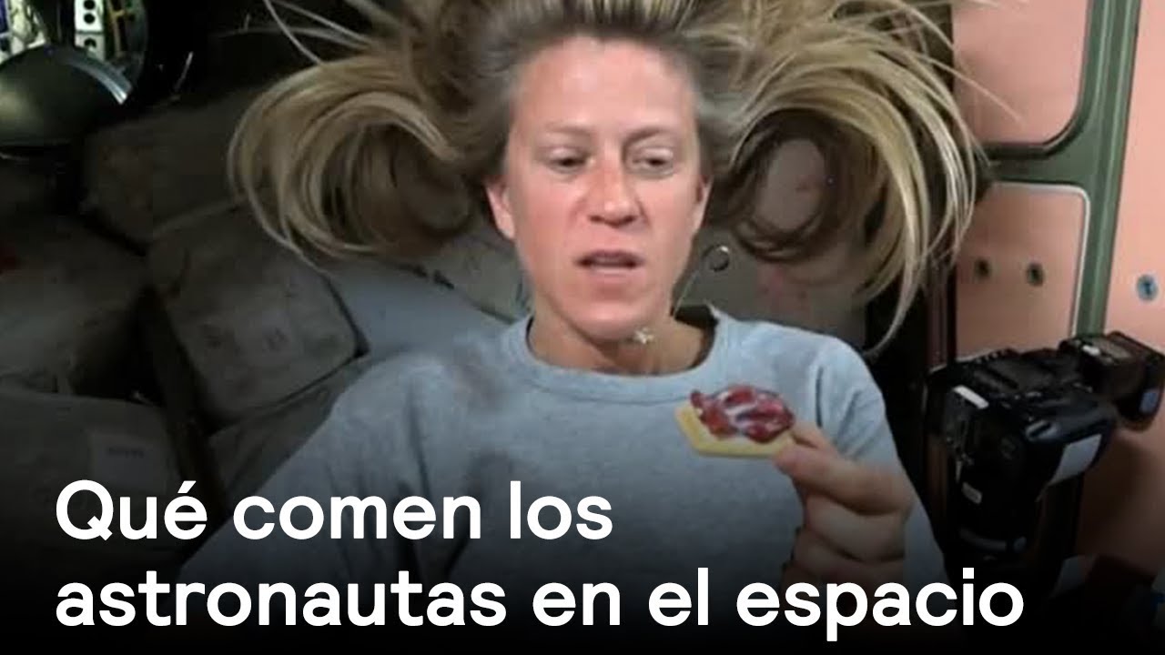 La comida espacial: Los alimentos de los astronautas en el espacio