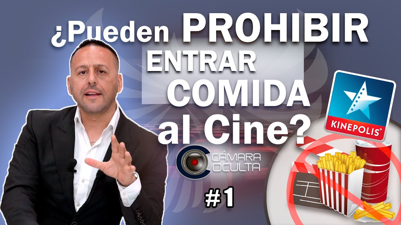No se permite llevar comida al cine