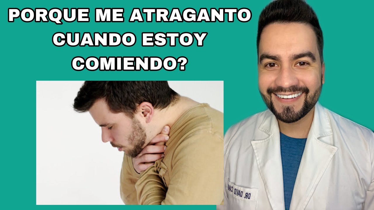 Prevenir asfixia por comida acumulada en la garganta
