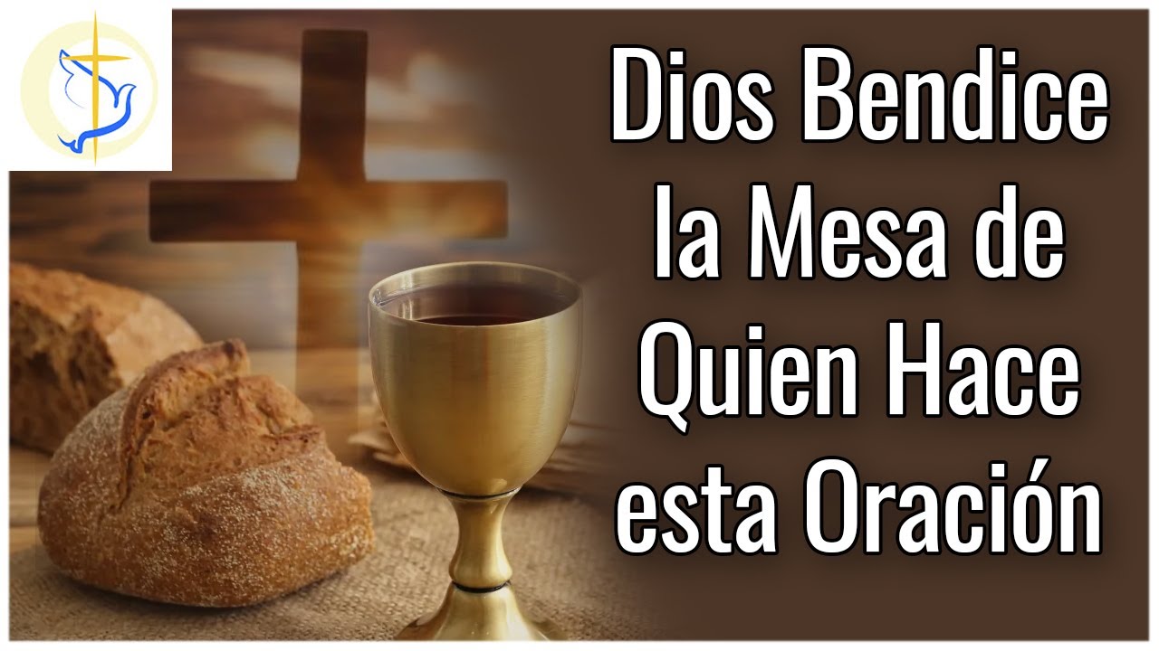 Agradeciendo la deliciosa comida servida