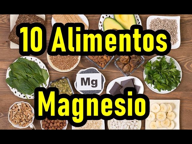 Alimentos ricos en magnesio para una dieta equilibrada