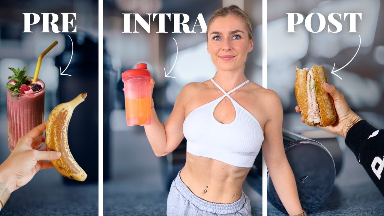 Combina ejercicio con comida adecuada pre y post entreno