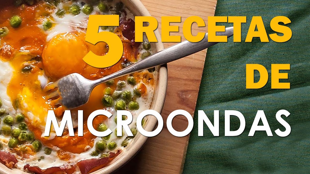 Comida rápida y fácil en el microondas: Tips y recetas