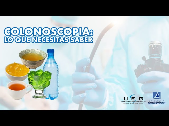 Comida recomendada para la preparación de colonoscopia