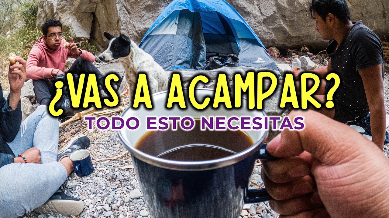 Consejos para llevar comida sin nevera en un viaje de camping