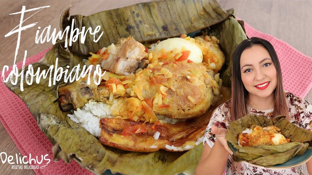 Delicias de la comida colombiana envueltas en hojas de plátano