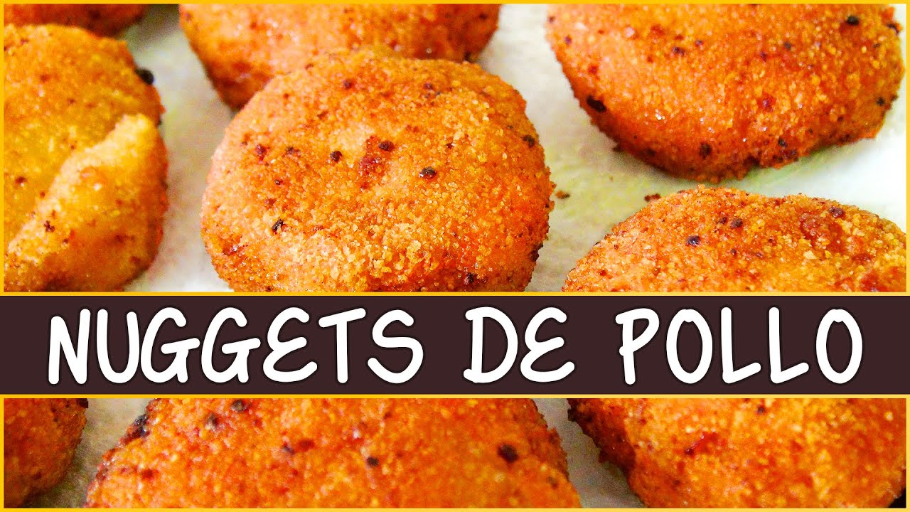 Deliciosa comida con nuggets de pollo