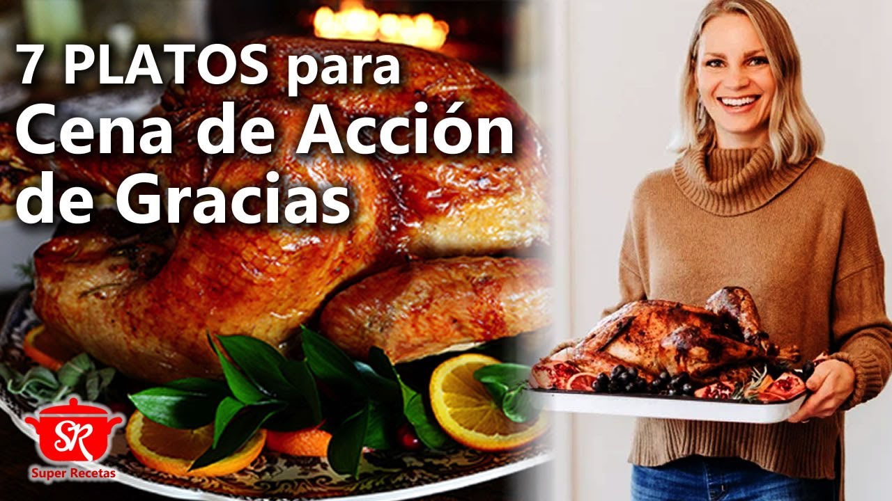 Deliciosa comida para celebrar Acción de Gracias