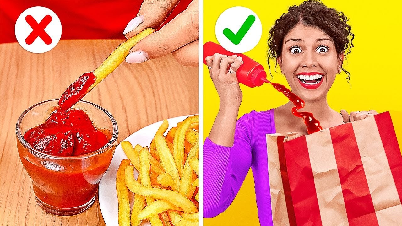 Deliciosas opciones de comida en nuestro flyer con fondos increíbles