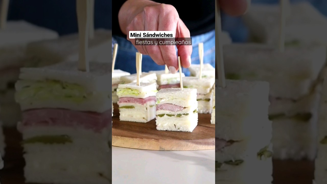Deliciosas opciones de comida para picar en tu próximo cumpleaños