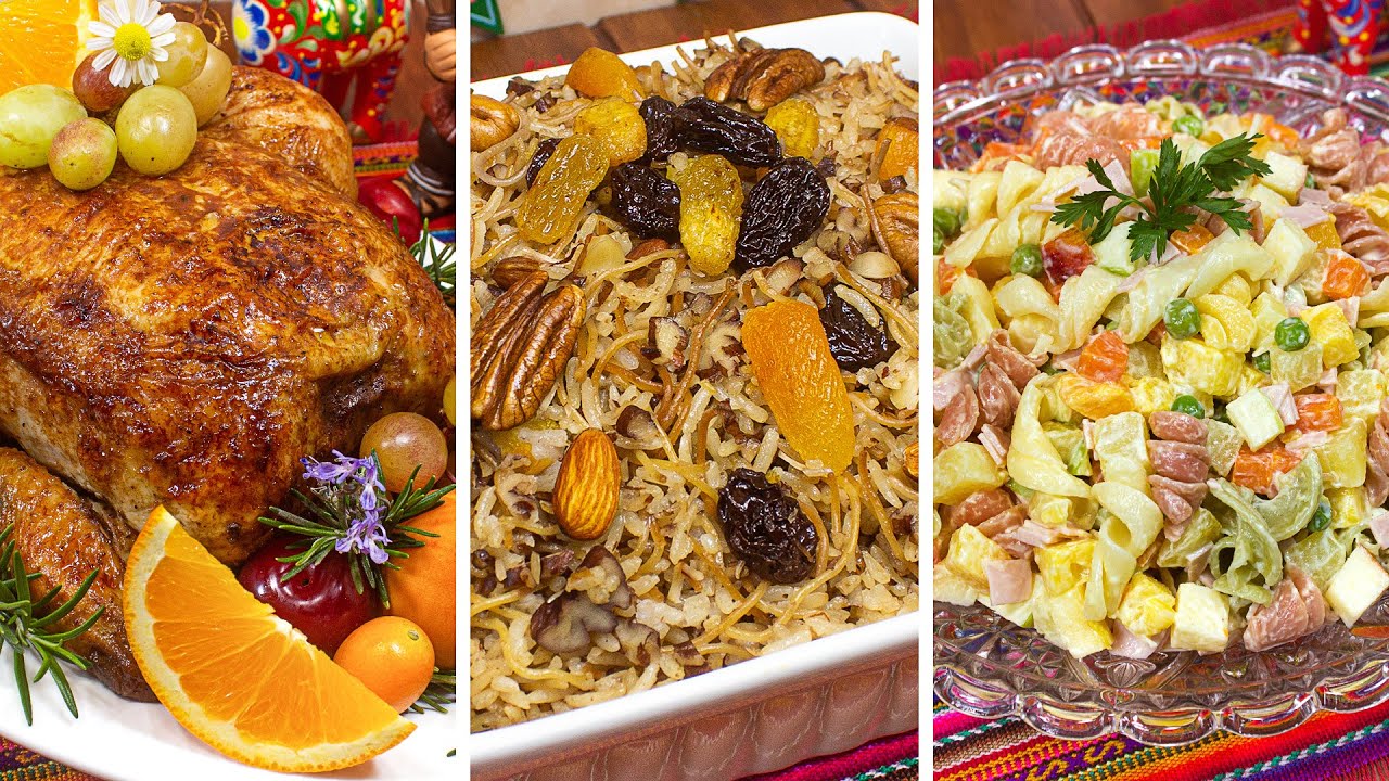 Deliciosos platillos de comida navideña en Perú