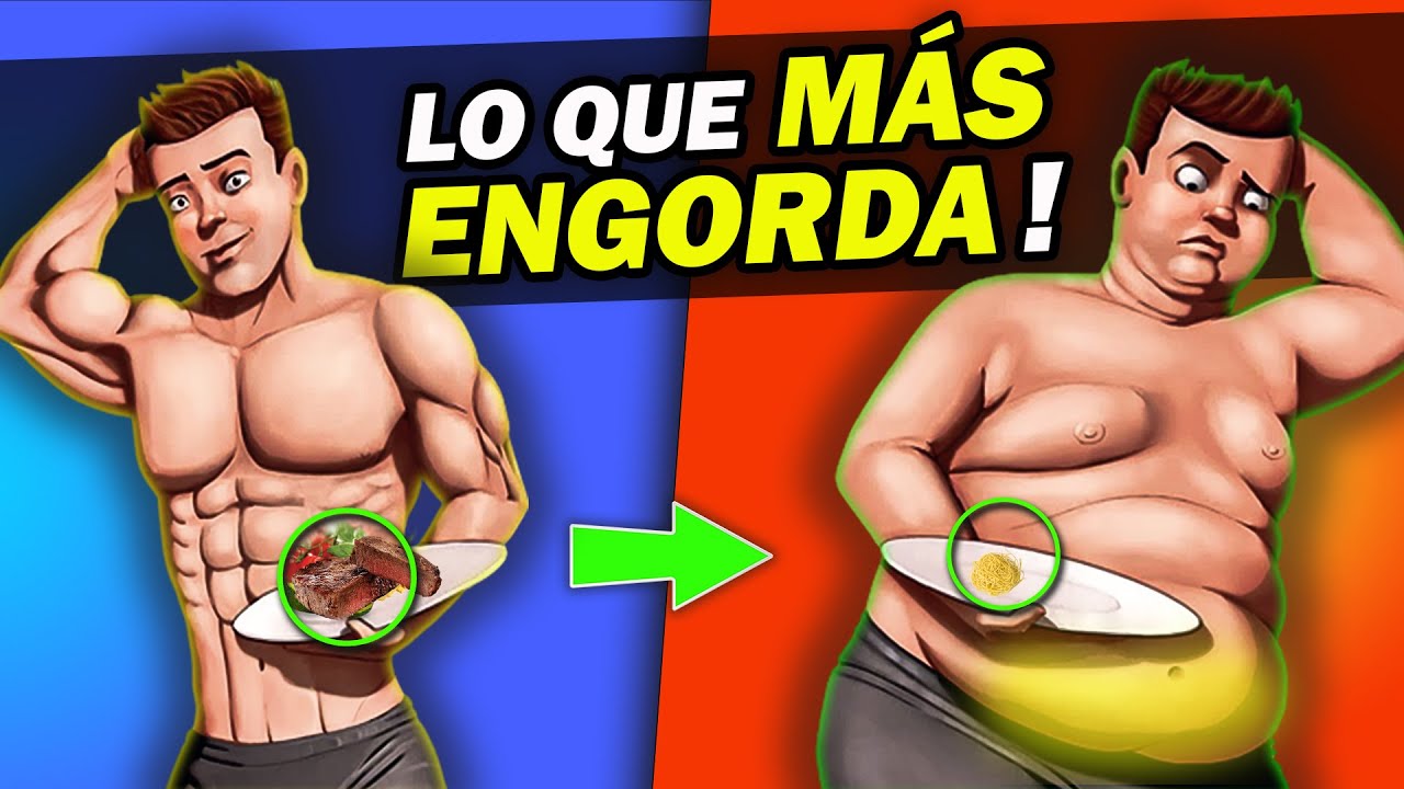 Descubre qué tipo de comida puede hacerte engordar