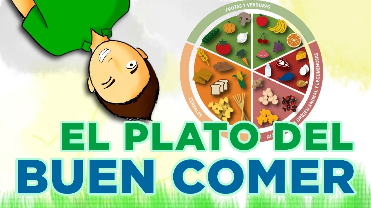 Disfruta de la deliciosa comida del plato del buen comer