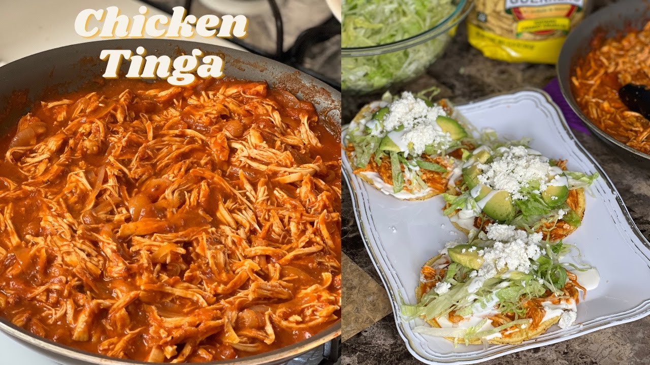 Disfruta de la deliciosa comida mexicana con pollo deshebrado
