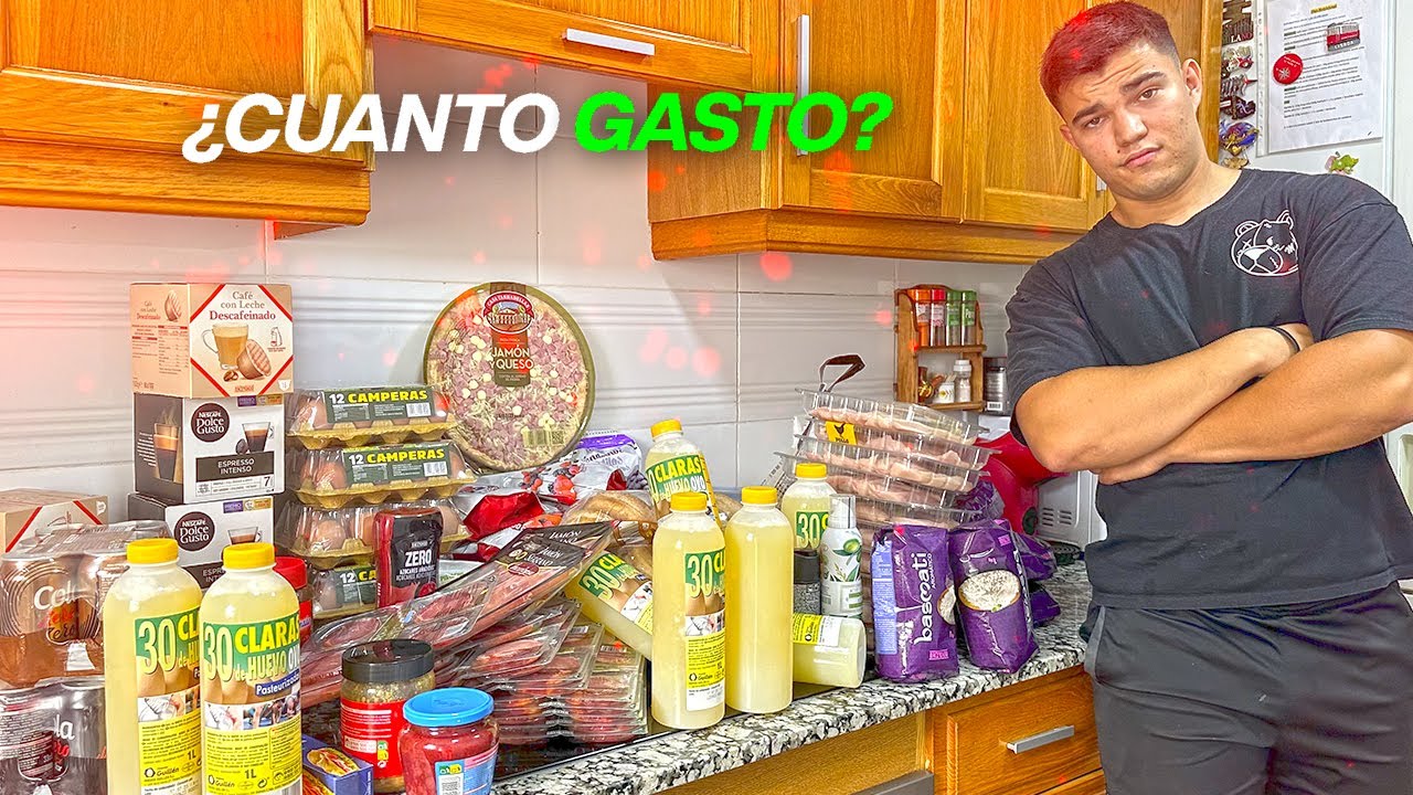 El coste de la comida por persona al mes