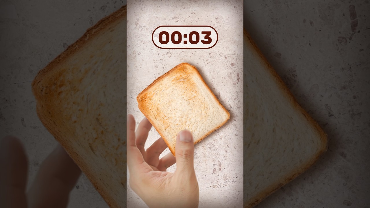 La regla de los 3 segundos para evitar la comida en mal estado