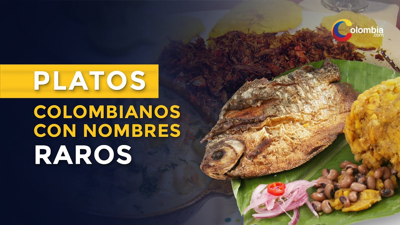 Platos de comida con nombres fuera de lo común